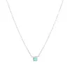Náhrdelník s tyrkysem 42039.3 ocel