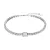 Stříbrný tenisový náramek CHLOE 13M00003 moissanite