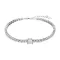 Stříbrný tenisový náramek CHLOE 13M00003 moissanite