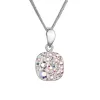 Stříbrný náhrdelník se Swarovski krystaly 32088.2 ab