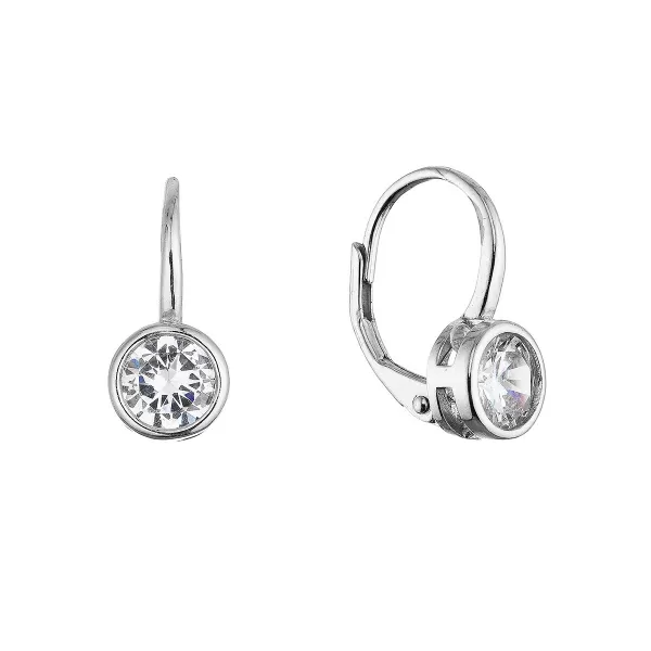 Stříbrné visací náušnice 11618.1