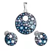 Sada šperků s krystaly Swarovski 39148.3 blue style
