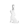 Stříbrný přívěsek pes 64097