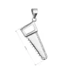 Stříbrný přívěsek ruční pila 14059.1 crystal