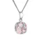 Stříbrný náhrdelník se Swarovski krystaly 32088.3 magic rose