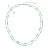 Stříbrný náhrdelník s amazonity 12183.3