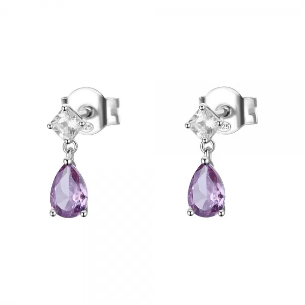 Náušnice Brosway Fancy Magic Purple