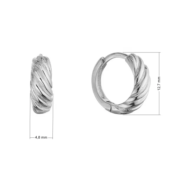 Stříbrné kruhy 61159