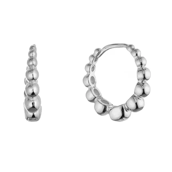 Stříbrné kruhy 61162