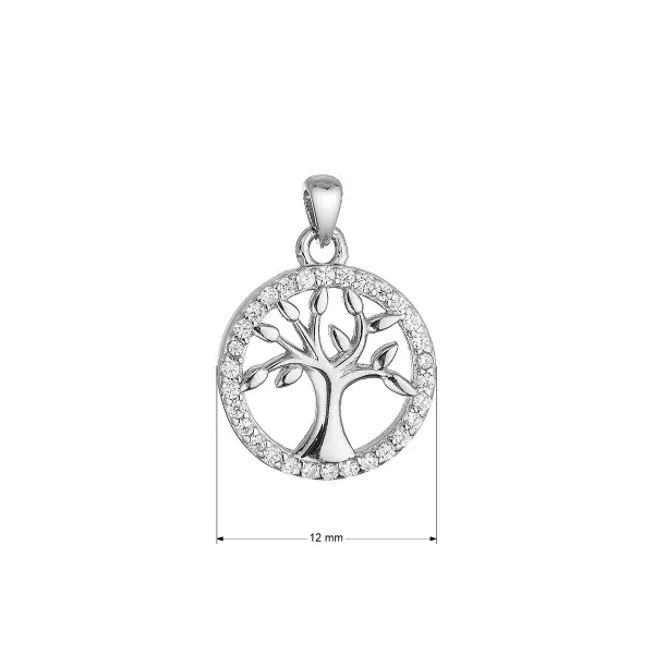 Stříbrný přívěsek strom života 14050.1