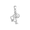 Stříbrný přívěsek skateboardista 64070