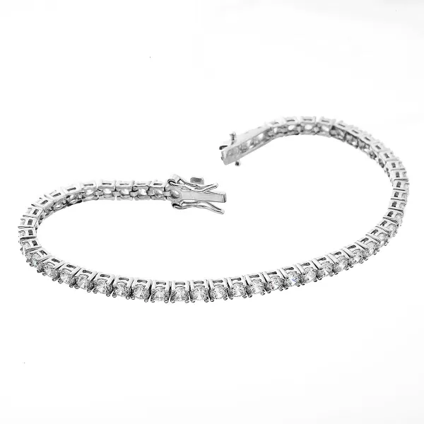 Stříbrný tenisový náramek Matrix 13066.1