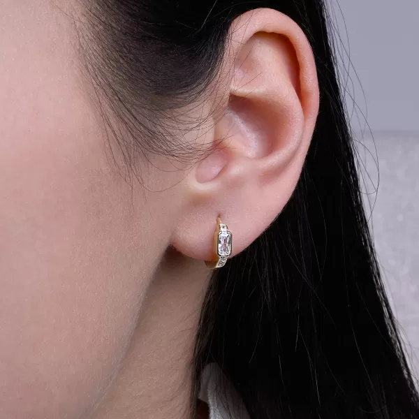 Pozlacené kroužky se zirkony 11766.1