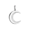 Stříbrný přívěsek měsíc 14058.1