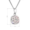Stříbrný náhrdelník se Swarovski krystaly 32088.2 ab