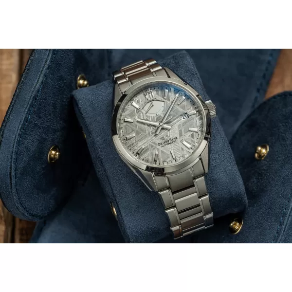 Orient Star Contemporary M34 F8 Date Meteorite Automatic RE-BX0010A00B 75th Anniversary Limited Edition 255pcs