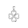 Stříbrný přívěsek čtyřlístek 14068.1