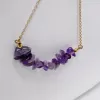 Náhrdelník s kamenem ametyst 42037.3 ocel