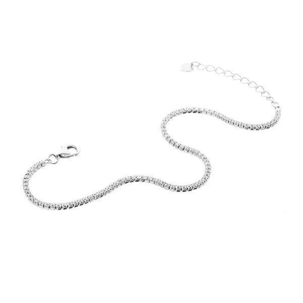 Stříbrný tenisový náramek Matrix 13070.1