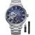 Orient Star Classic M45 F7 Moon Phase Open Heart Automatic RE-BT0006L00B (+ náhradní řemínek)