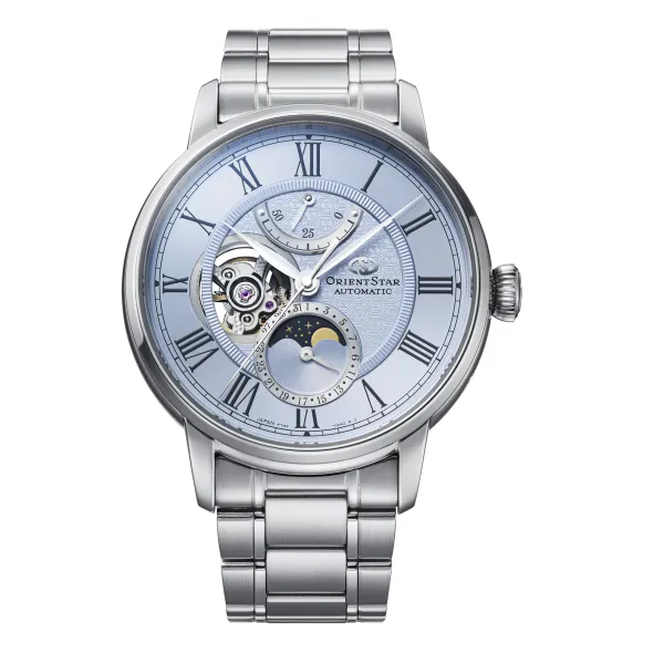 Orient Star Classic M45 F7 Moon Phase Open Heart Automatic RE-BT0007L00B Limited Edition 190pcs (+ náhradní řemínek)
