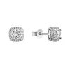 Stříbrné náušnice AIRA 11M00004 moissanite