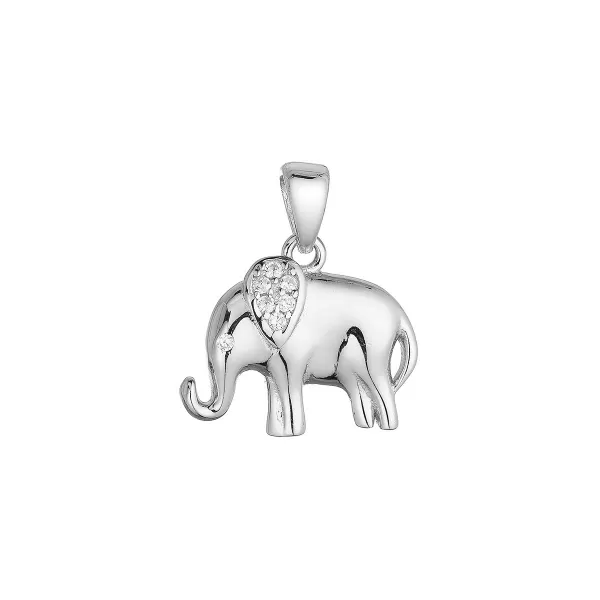 Stříbrný přívěsek sloník 14055.1
