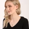 Pozlacené stříbrné náušnice kočky 61129