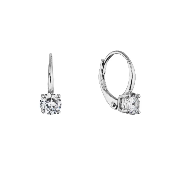 Stříbrné visací náušnice 11626.1