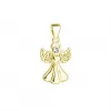 Pozlacený přívěsek anděl se Swarovski krystaly 34262.1