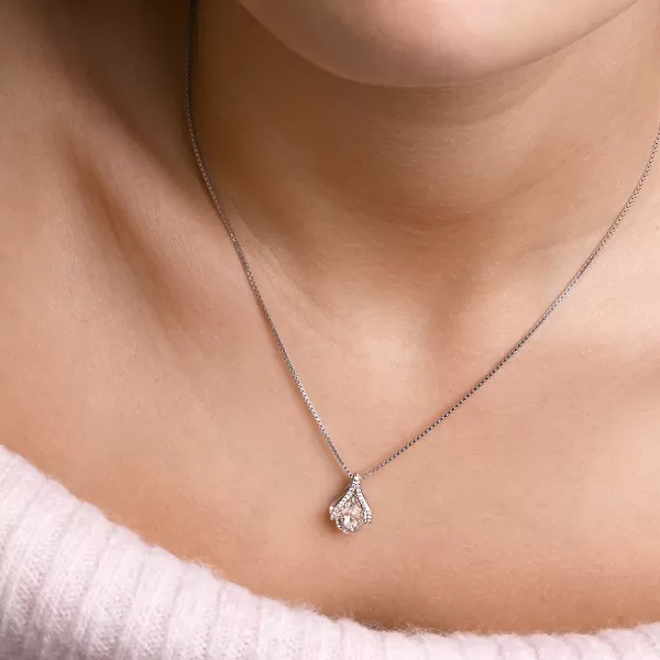 Sada šperků se zirkony kapičky 19037.1