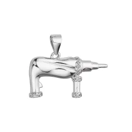 Stříbrný přívěsek vrtačka 14060.1 crystal