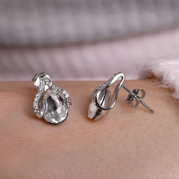 Sada šperků se zirkony kapičky 19037.1