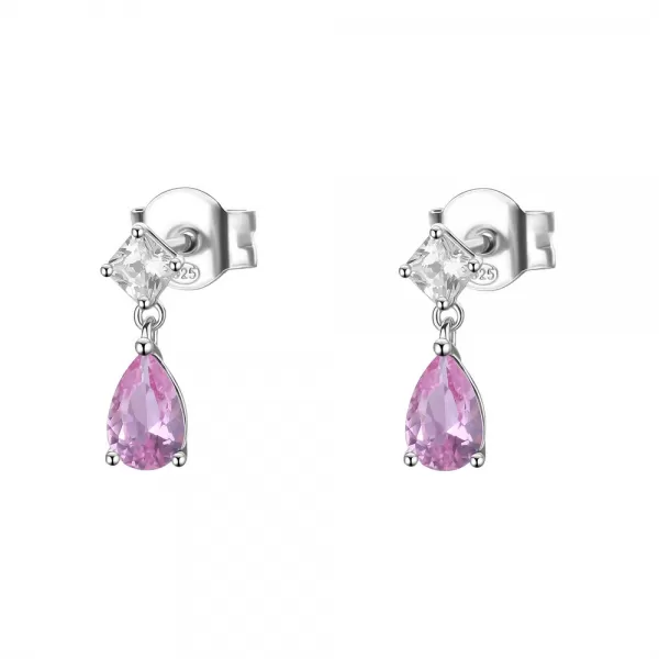 Náušnice Brosway Fancy Vibrant Pink 1 ks