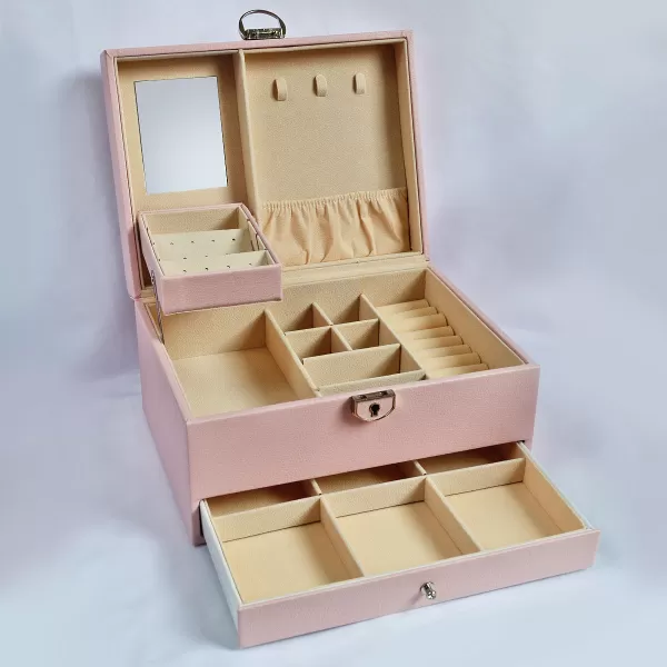 Šperkovnice velká SK0007 růžová