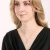 Stříbrný náhrdelník baletka se shell perlami 12138.1