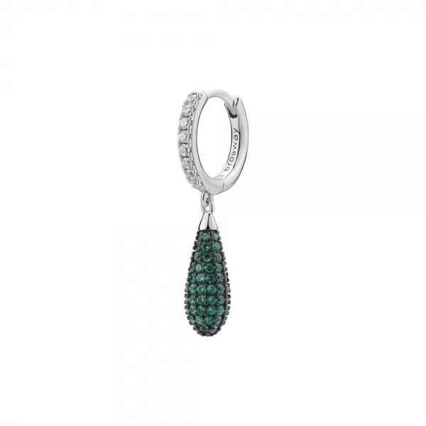 Single náušnice Brosway Fancy Life Green