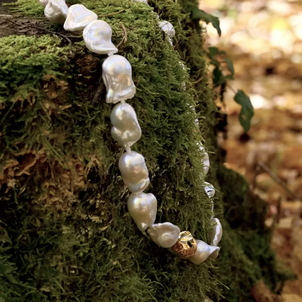 Perlový náhrdelník baroko 22061.1