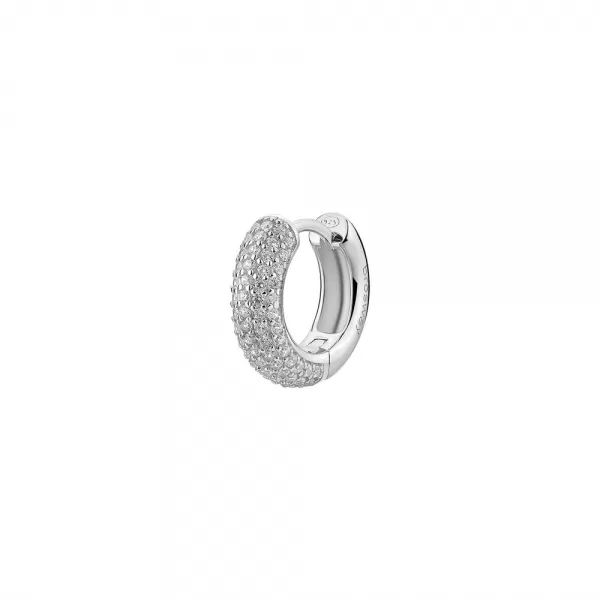 Single náušnice Brosway Fancy Infinite White- 1 Ks