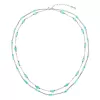 Stříbrný náhrdelník s amazonity 12183.3