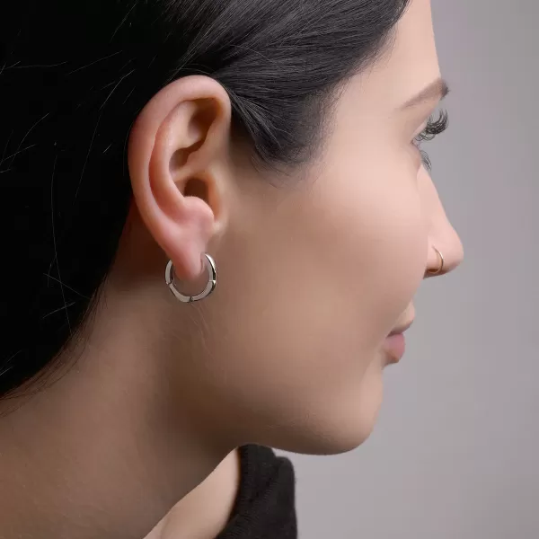 Stříbrné kruhy 61158