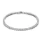 Stříbrný tenisový náramek ALEX 13M00004 moissanite