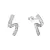 Stříbrné náušnice vlnky 11747.1