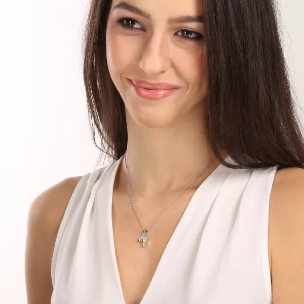 Stříbrný přívěsek hlava koně 64038