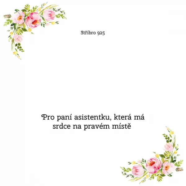 Pro paní asistentku, která má srdce na pravém místě - OB55