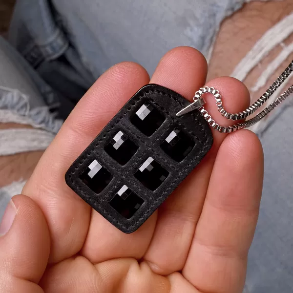 Náhrdelník se Swarovski černými krystaly 34135.3