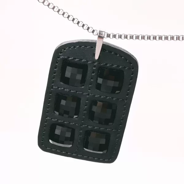 Náhrdelník se Swarovski černými krystaly 34135.3