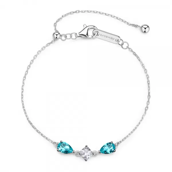 Náramek Brosway Fancy Aqua Green
