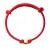 Kabbalah náramek se zlatou kostičkou červený 93T00100 red