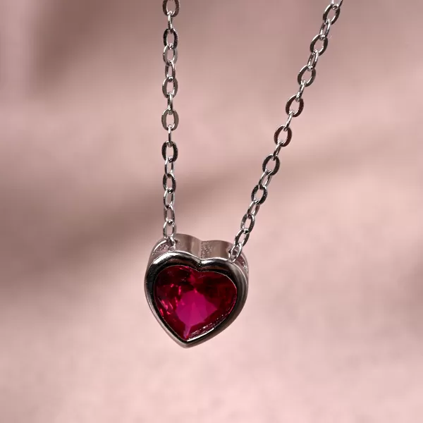 Sada šperků se zirkony růžová srdíčka 19036.3